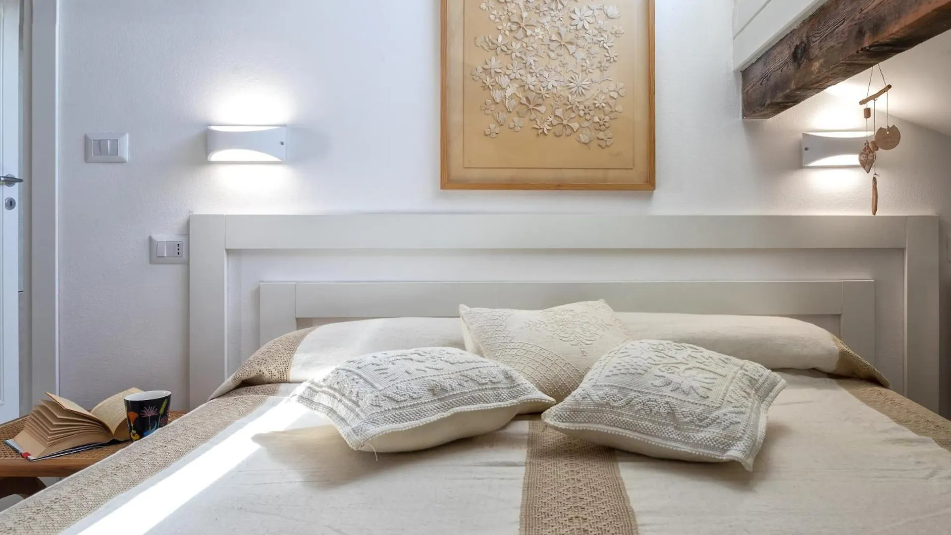 Villa Fignoni - Attico Panoramico Fronte Mare O Camera Matrimoniale Con Bagno Privato Alghero Lägenhet