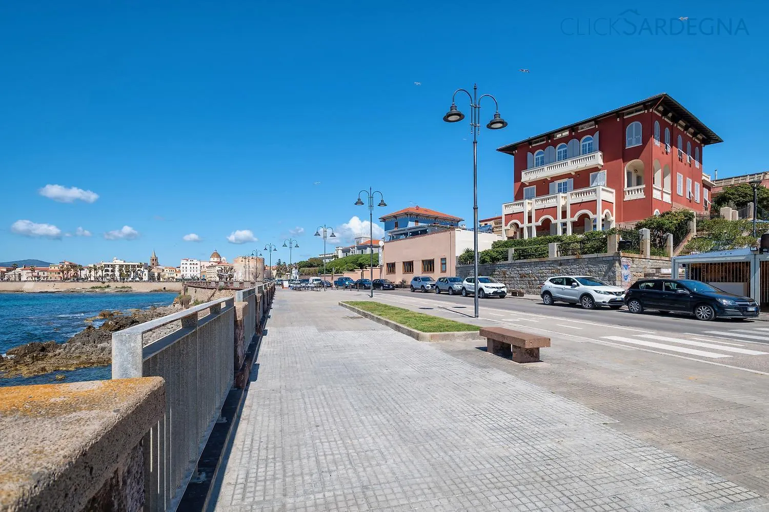 Villa Fignoni - Attico Panoramico Fronte Mare O Camera Matrimoniale Con Bagno Privato Alghero