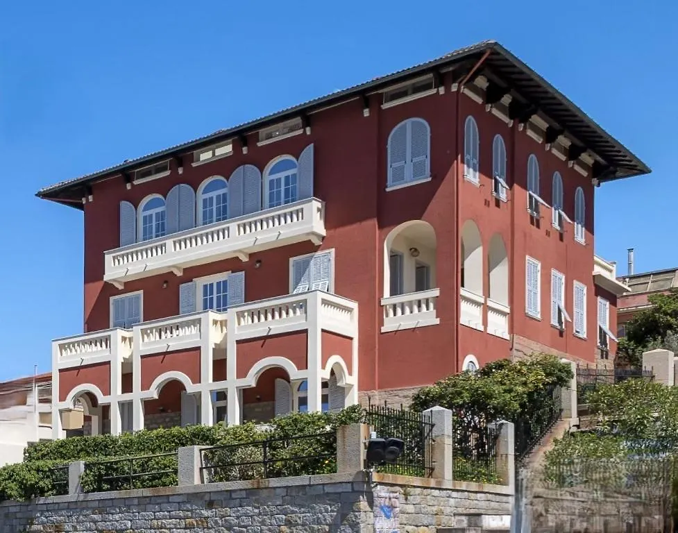 Villa Fignoni - Attico Panoramico Fronte Mare O Camera Matrimoniale Con Bagno Privato Alghero 0*,